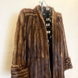 Pomeroy’s Vintage Half Trench Mink Fur Coat